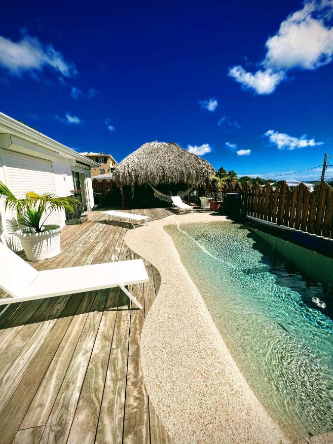 Villa Amaryllis Luxueuse,Piscine,Vue Mer,Plage Sainte-Luce Exterior foto